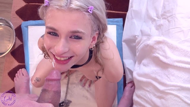 Покорность извращенки Эммочки